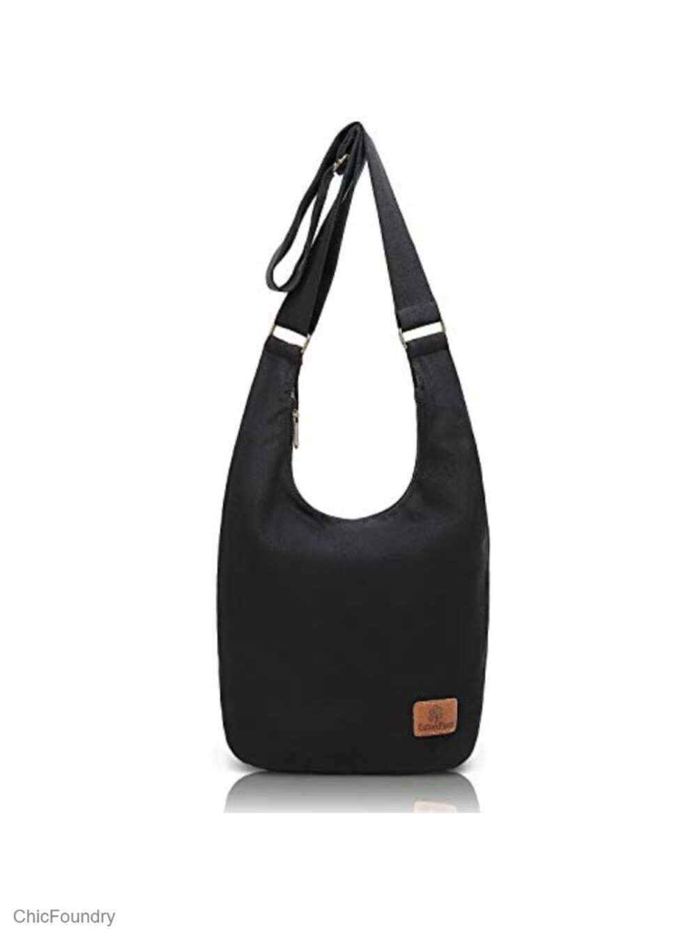 Canvas Hippie Crossbody Bag - Large Sling Shoulder Purse with Adjustable Strap